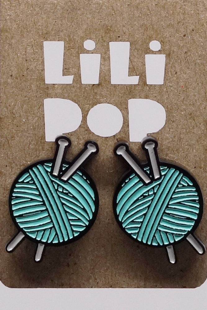 Lili0958 Yarn Stud Earrings