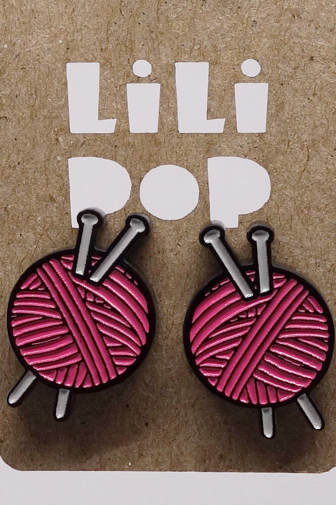 Lili0958 Yarn Stud Earrings