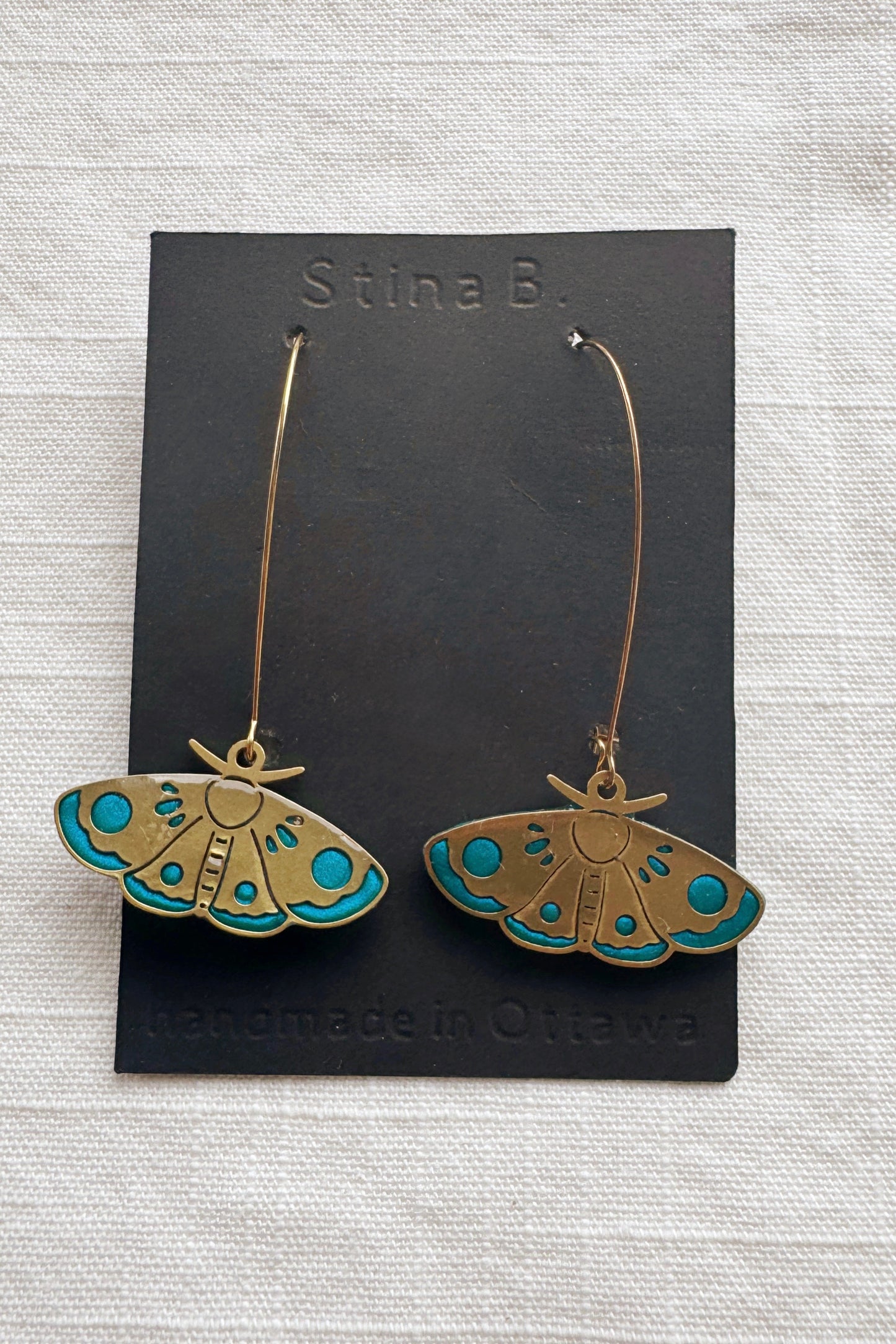 Moth Earrings