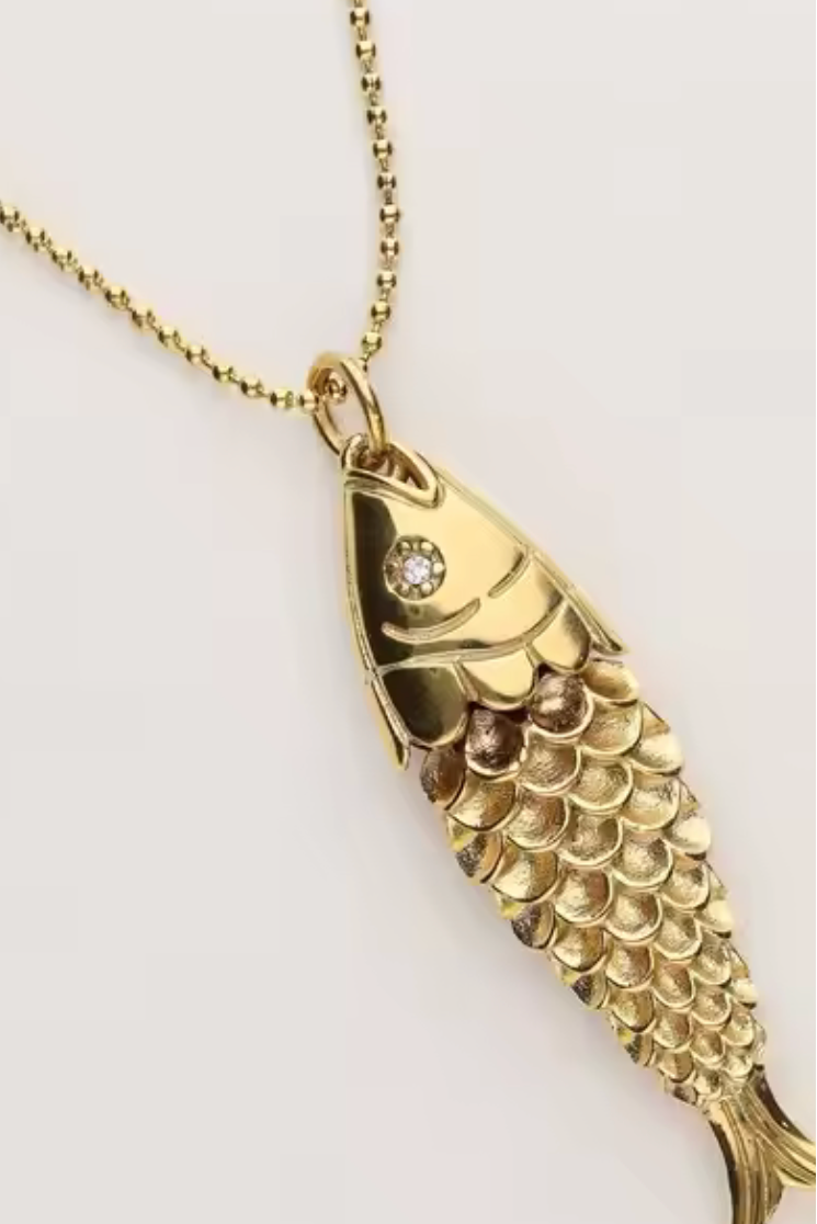 The Big Catch | Lucky Fish Pendant Necklace