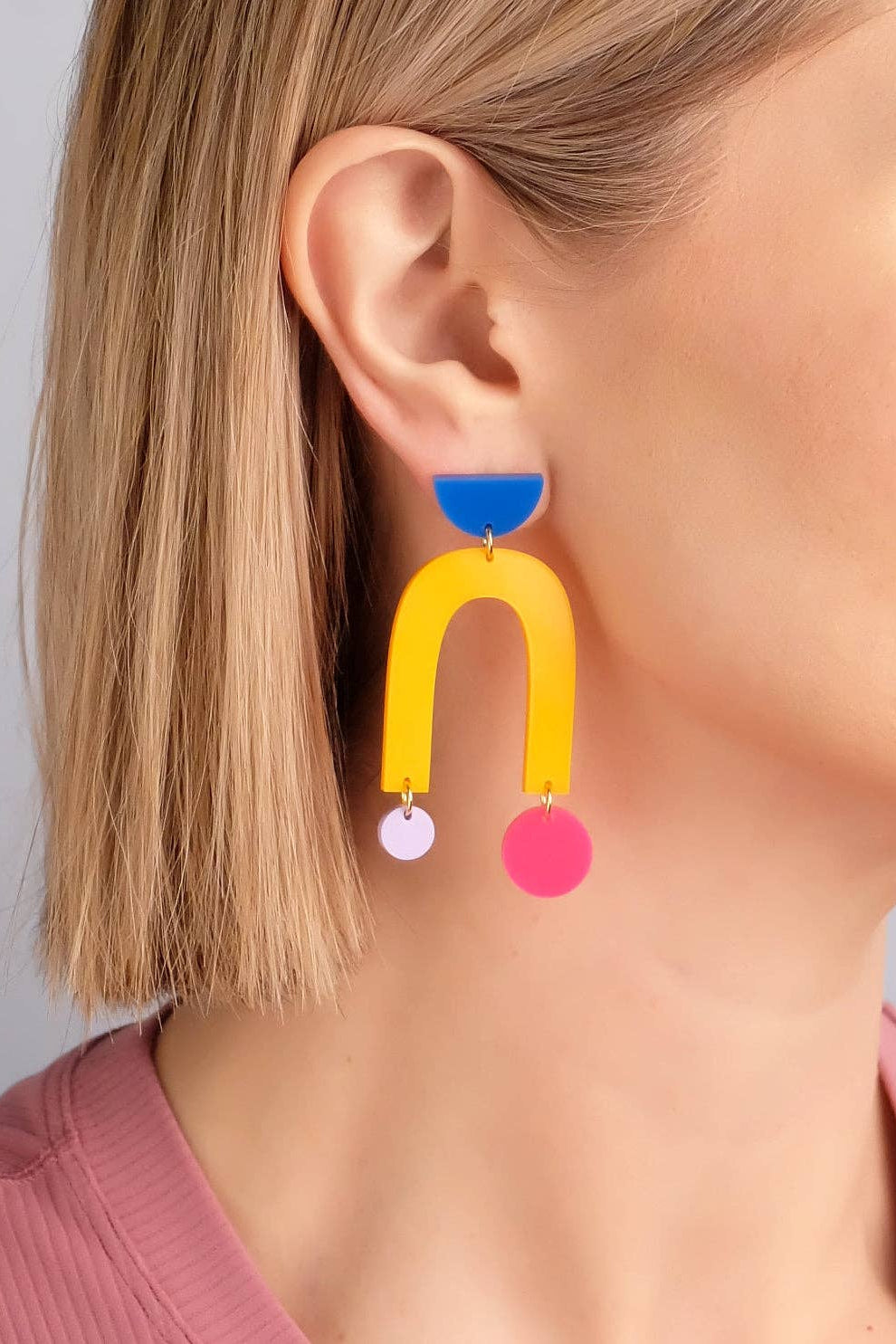 Collage Earrings