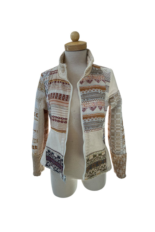 Mosaique OOAK Reversible Jacket Size 8