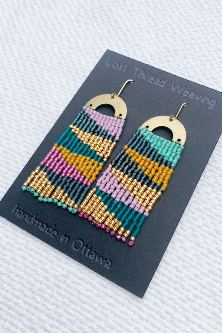 Phoebe Disco Danglers Fringe Earrings - MADE TO ORDER