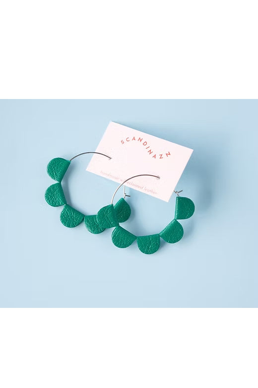 Daisy Hoop Earrings