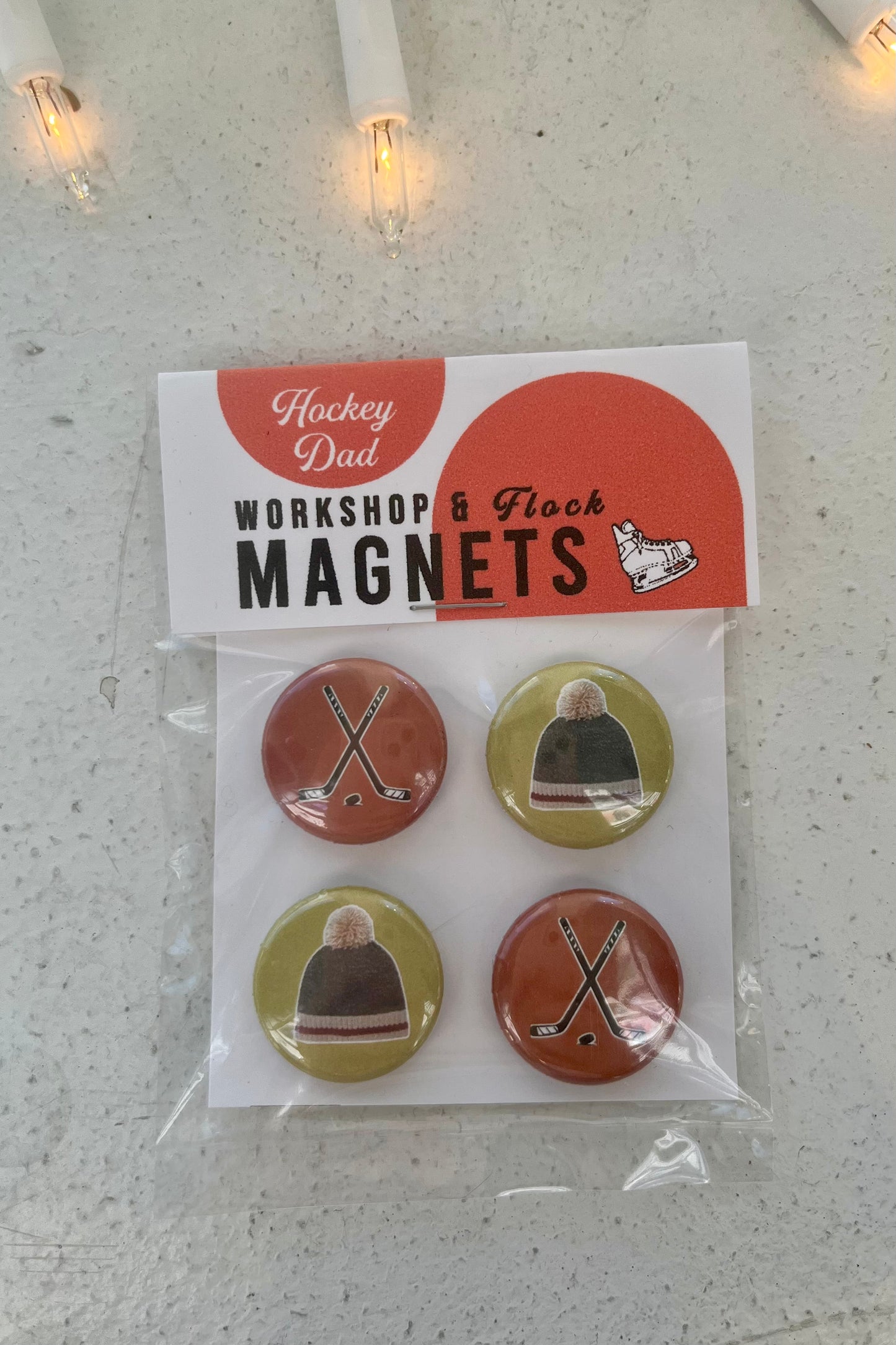 Hockey Parents Magnet 4-Pack