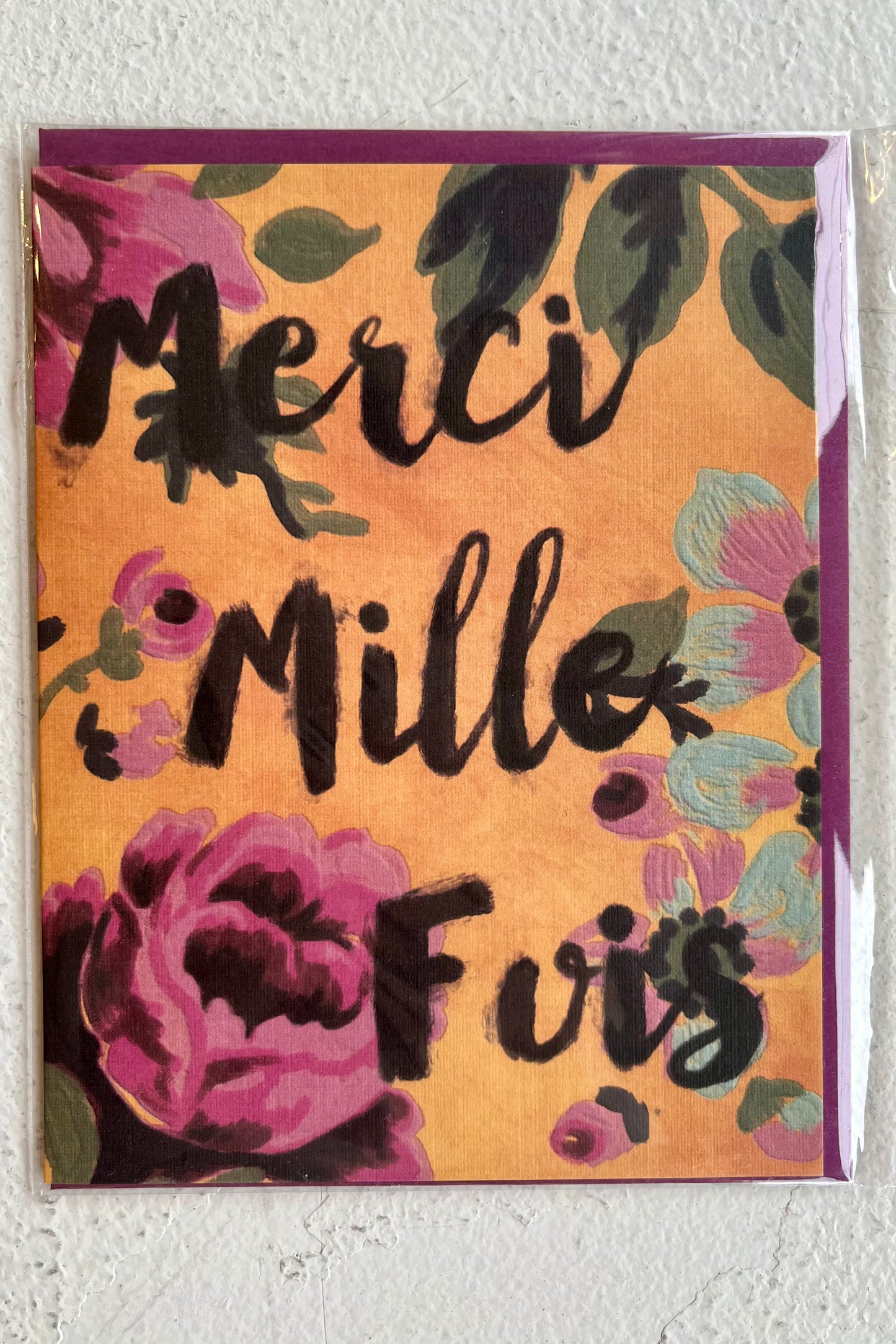 Merci Mille Fois Card