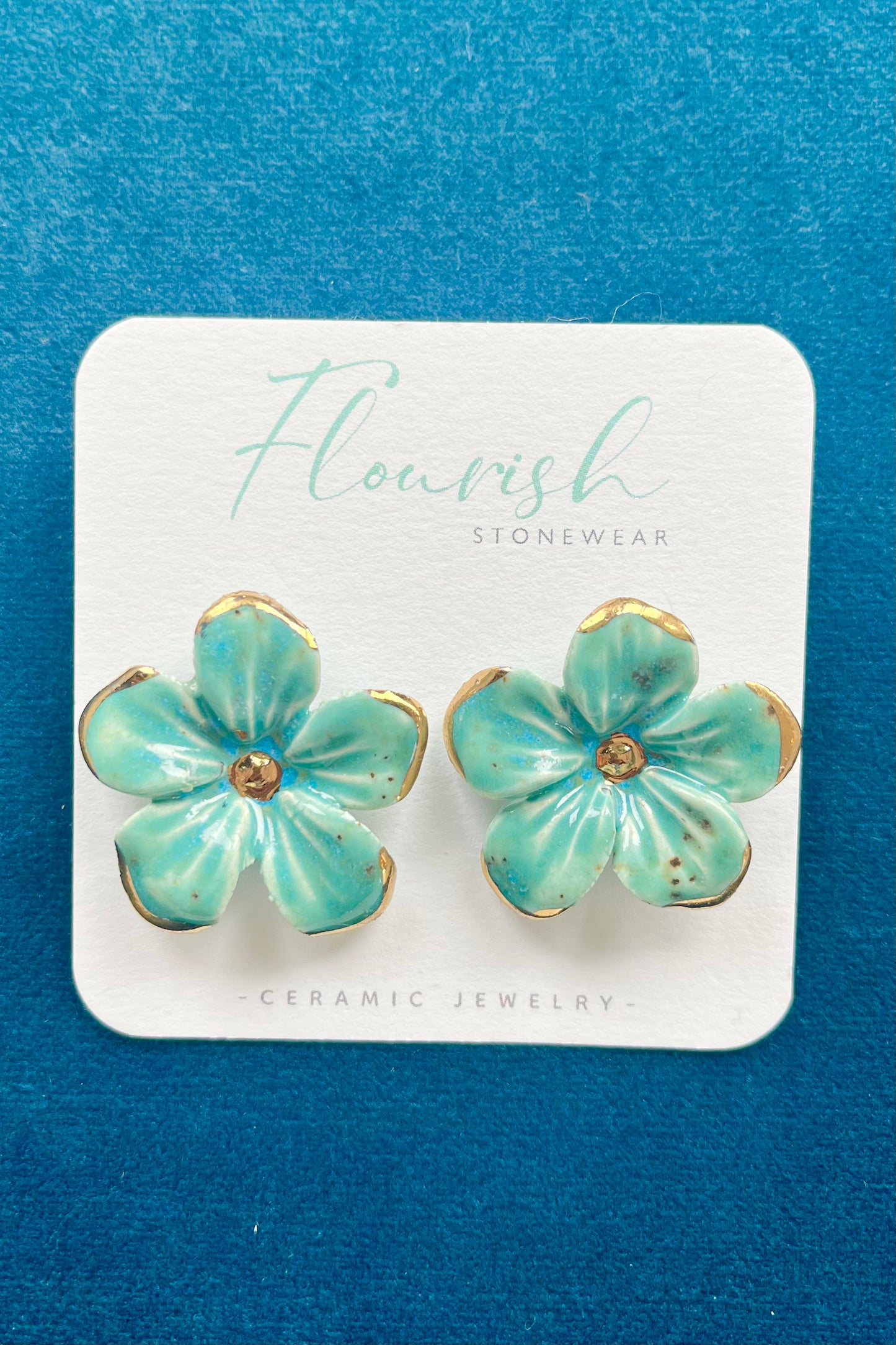 Large Flower Stud