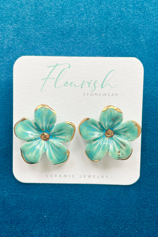 Large Flower Stud