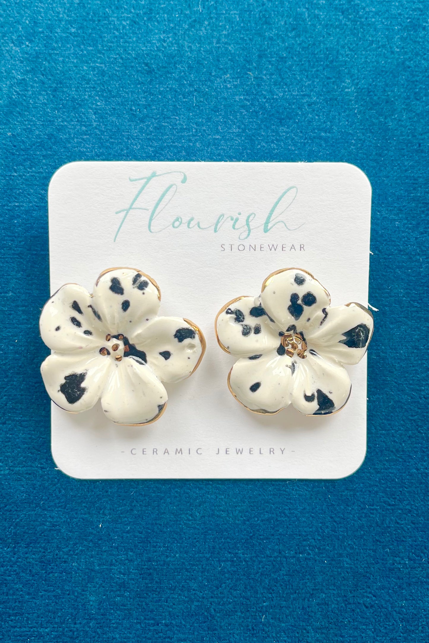 Large Flower Stud