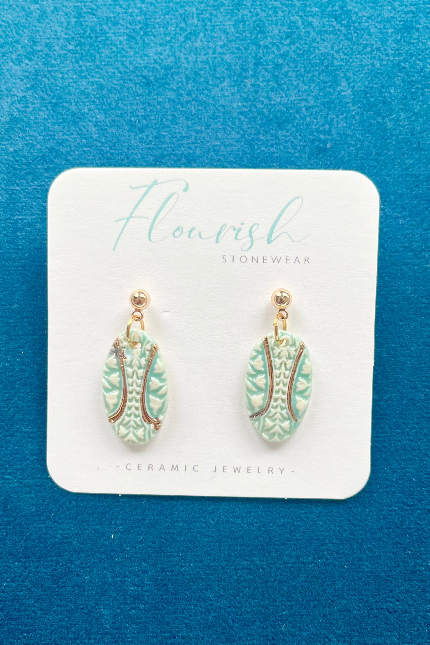 Engraved Dangle Earrings