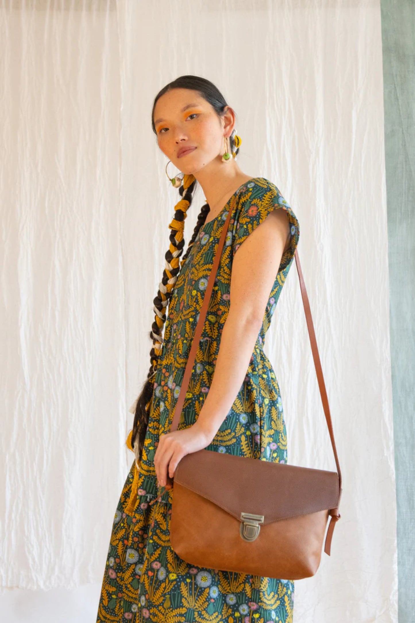 Livingston Handbag with Recycled Leather