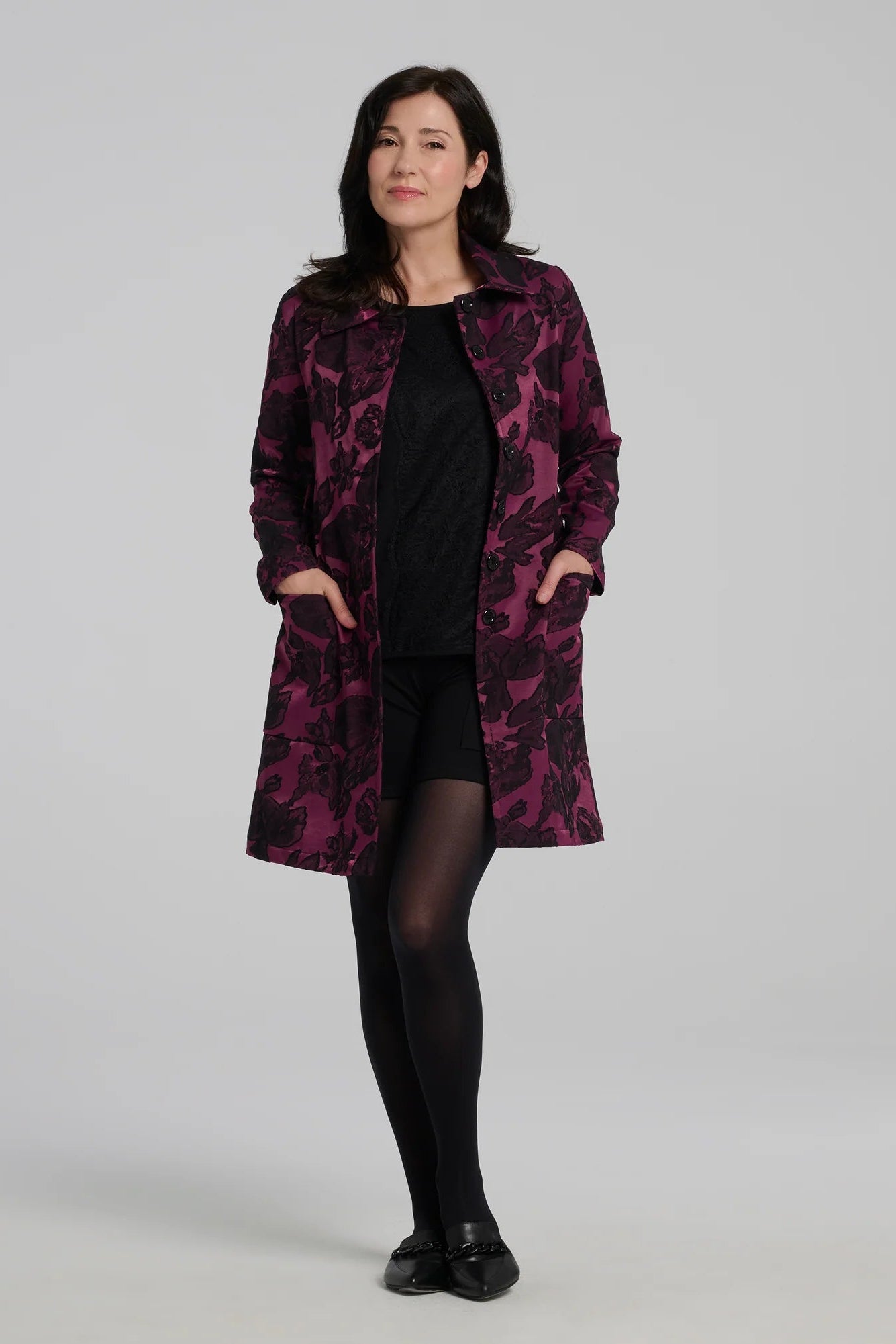 Amarante Coat