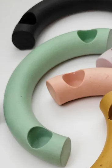 Crescent Candle Holder