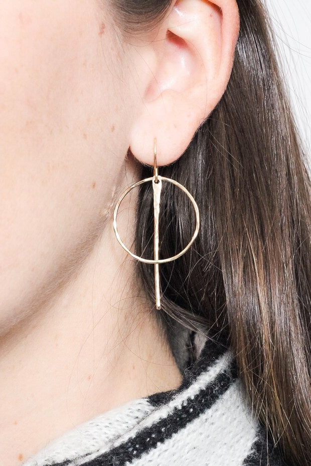 Olivia Hoop Earrings