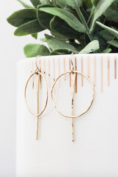 Olivia Hoop Earrings