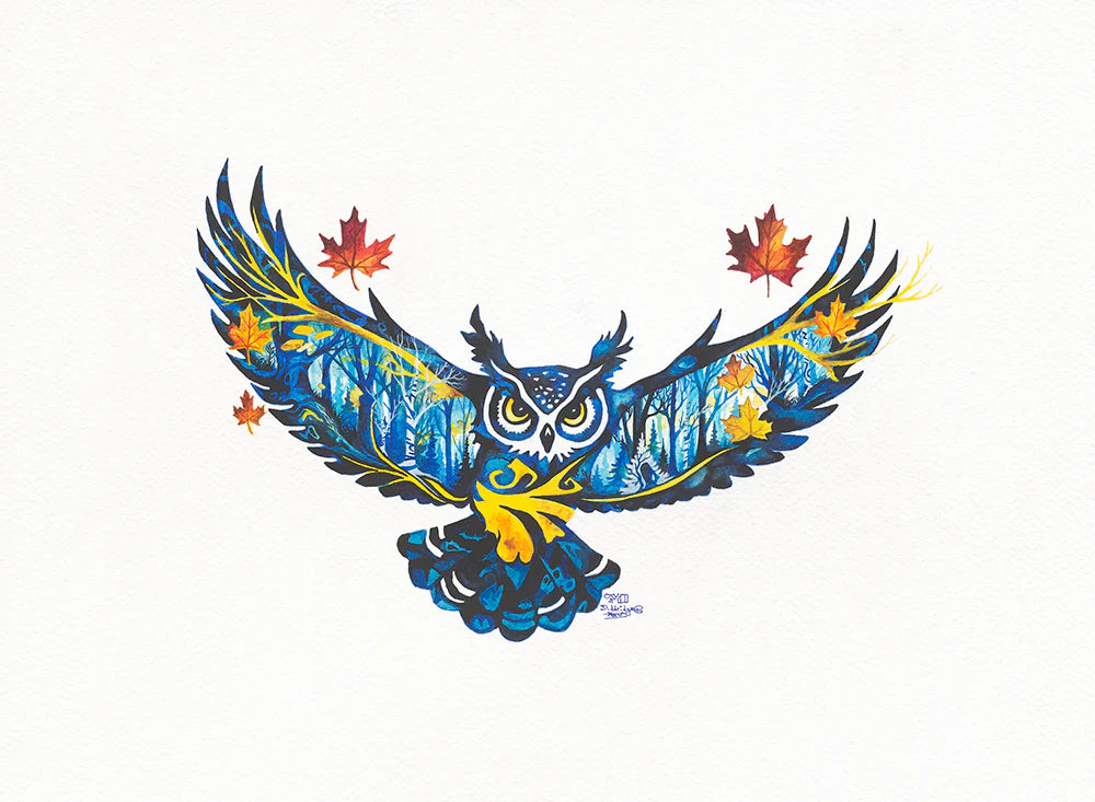 Canadian Wildlife Cards - Shaped By Nature