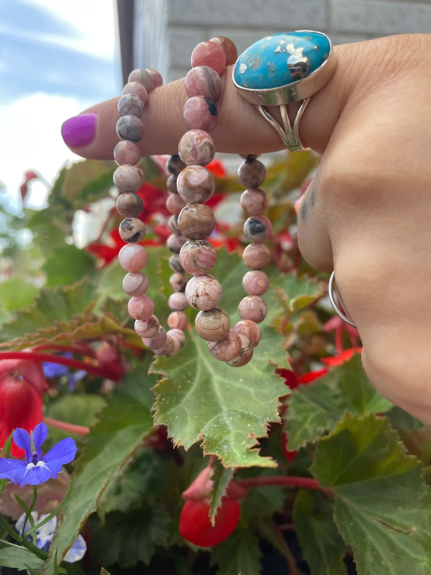Angelia Gemstone Bracelet Single Stone