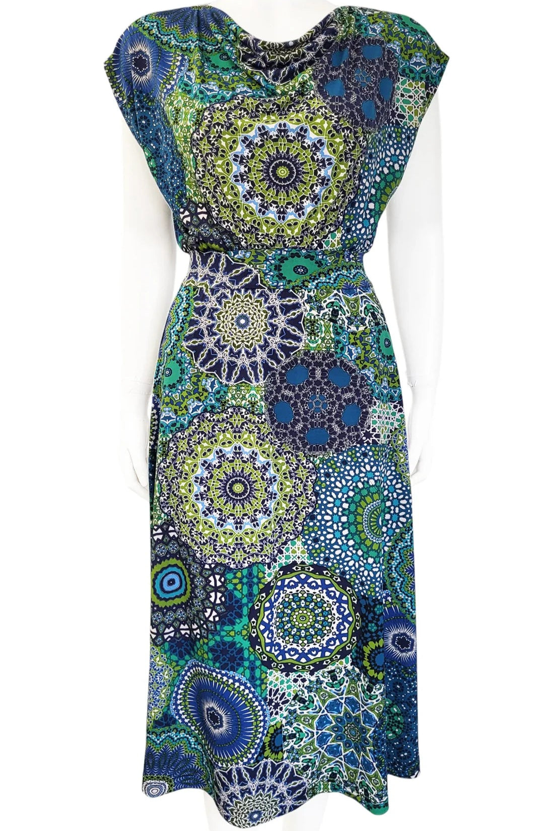 Calista Slouch Cowl Dress