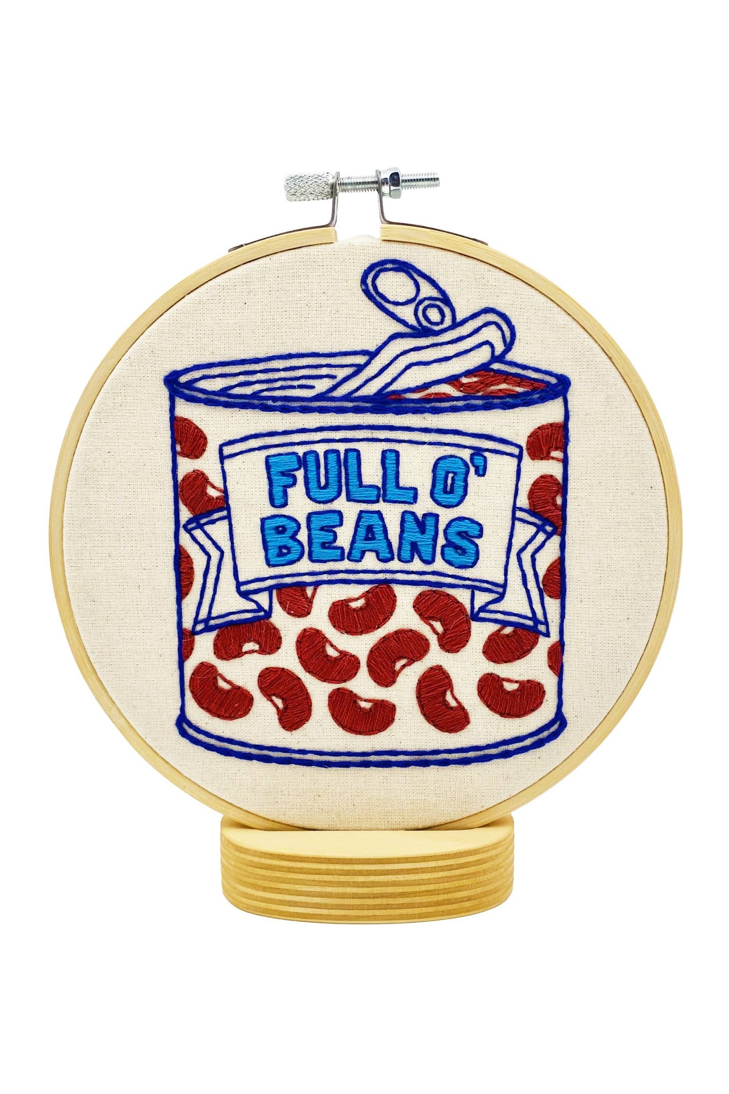 Beans Complete Embroidery Kit