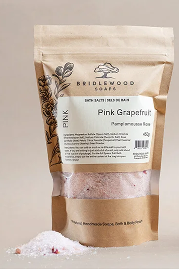 Pink Bath Salts - Pink Grapefruit