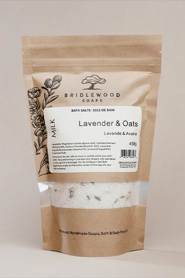 Milk Bath Salts - Lavender & Oats
