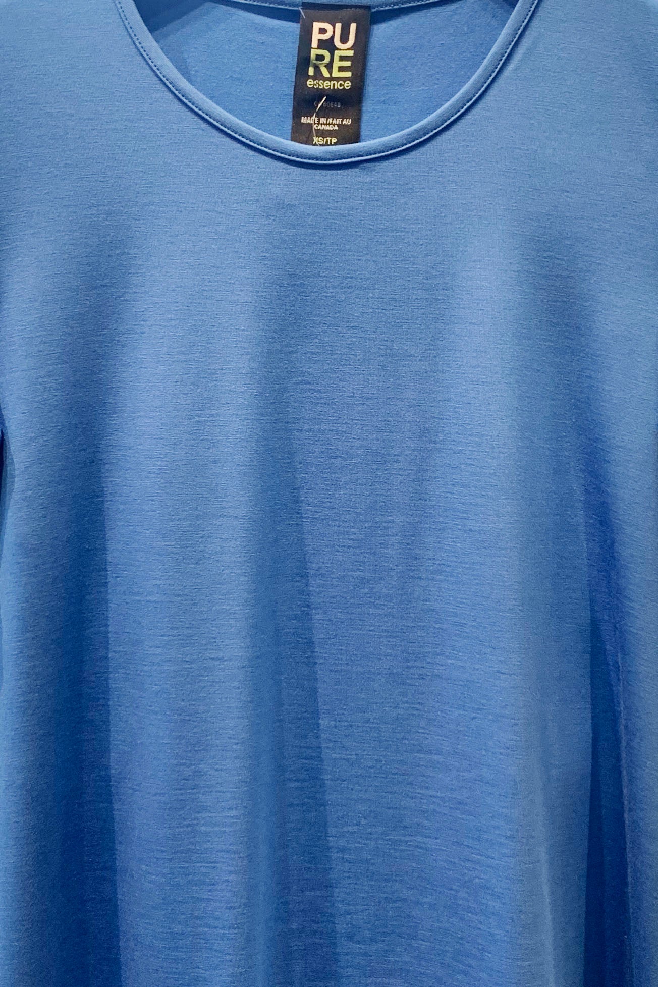 Close up of the Catherine Tee by Pure Essence in Mykonos