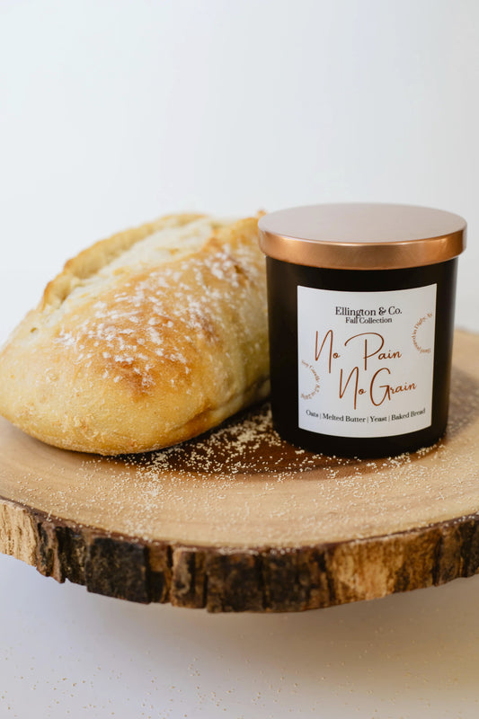 No Pain No Grain Candle - in store pick up only