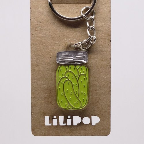 Lili0968 Pickle Jar Keychain