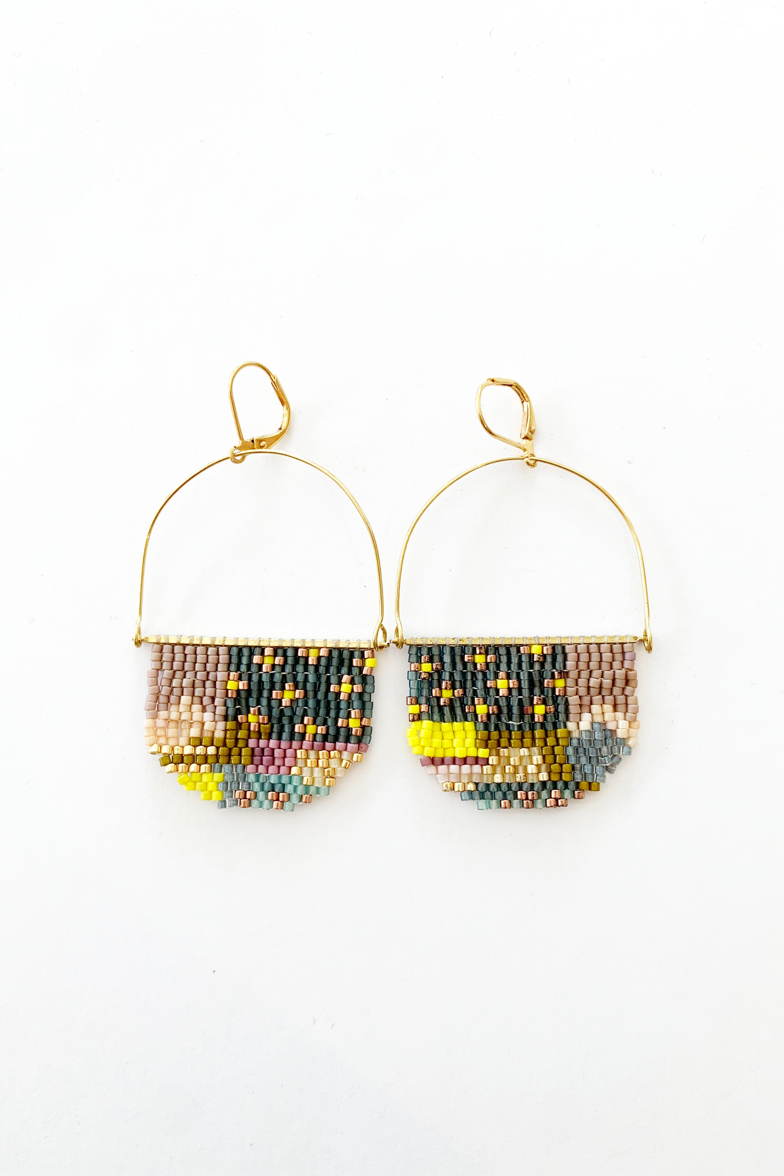 Miriam Beaded Earrings - several colour options