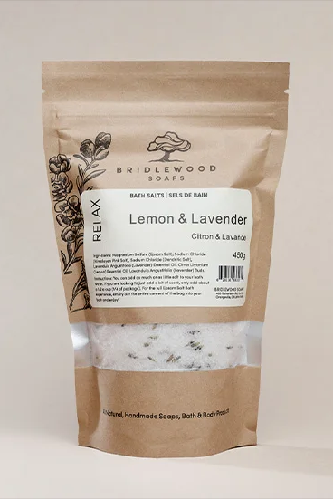Relax Bath Salts - Lemon & Lavender