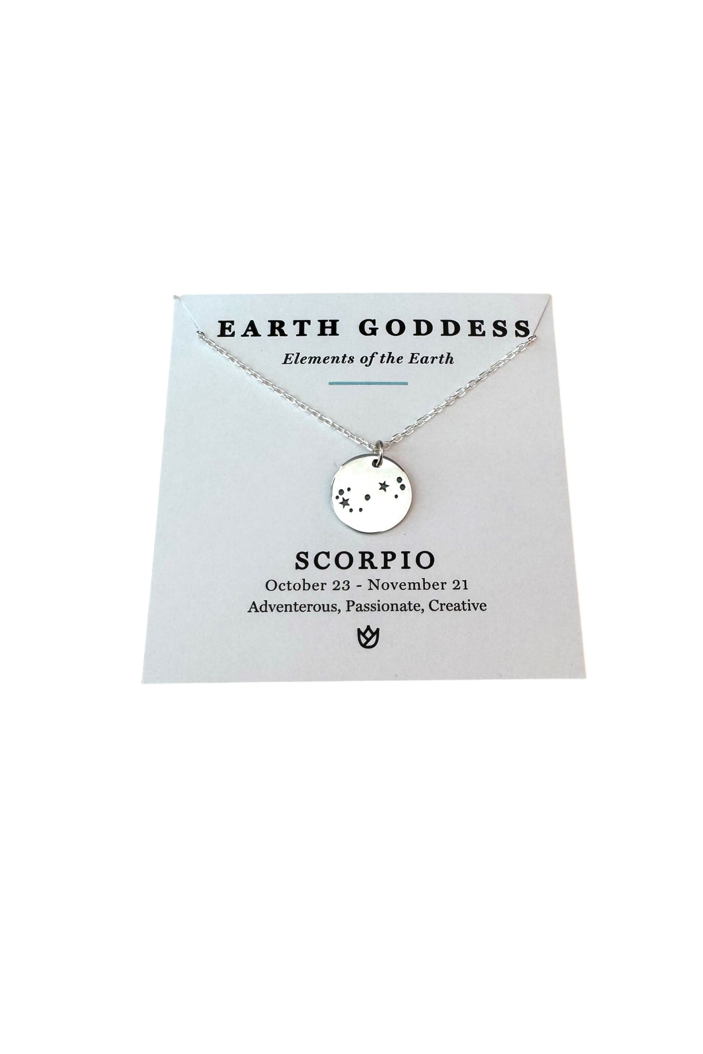 Sterling Silver Astria Zodiac Necklace