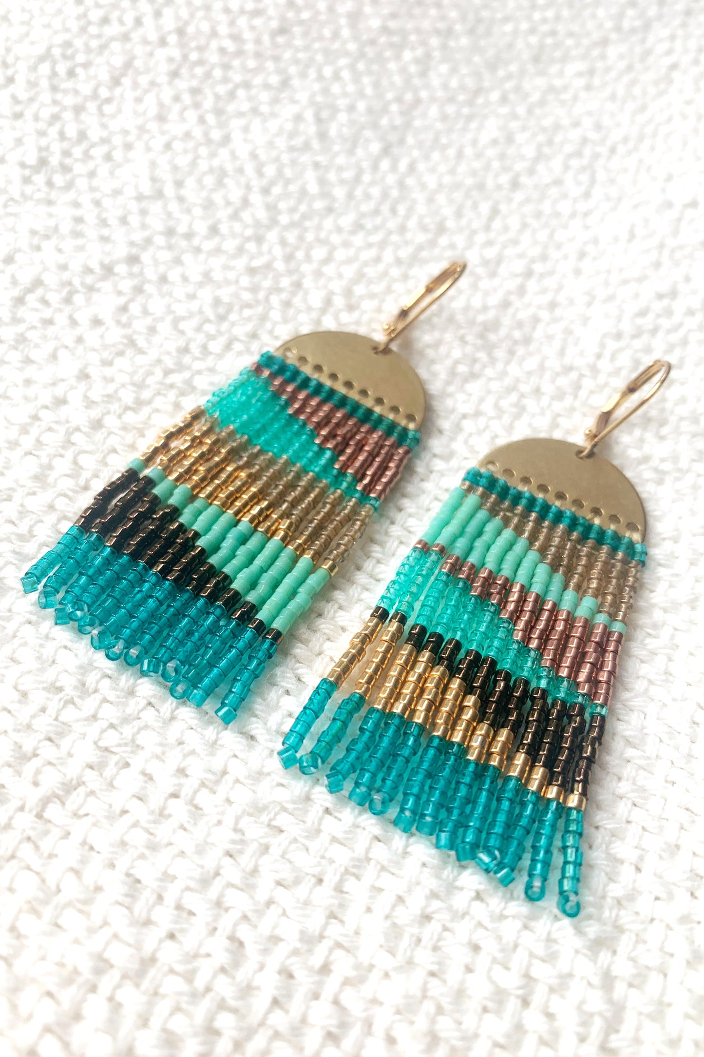 Phoebe Disco Danglers Fringe Earrings - MADE TO ORDER