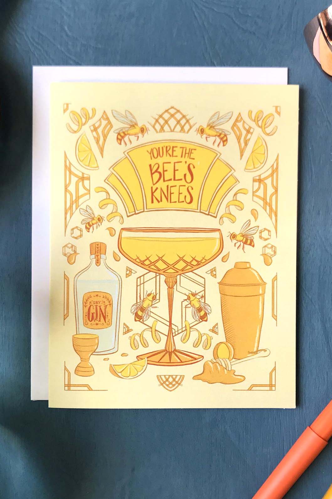 Bee's Knees Card