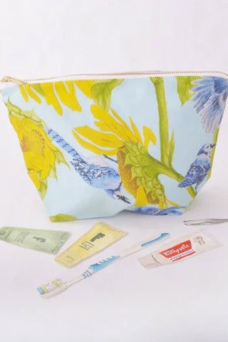 Gold and Ginger Toiletry Pouch