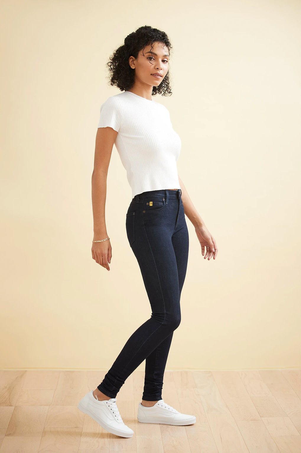 Prague - Classic Rise Skinny Long Jeans