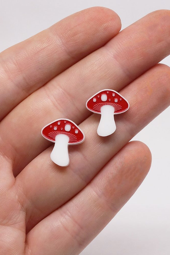 Lili1003 Mushroom Studs
