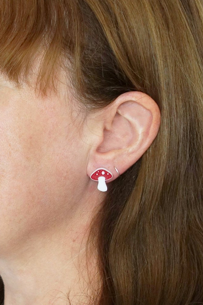 Lili1003 Mushroom Studs