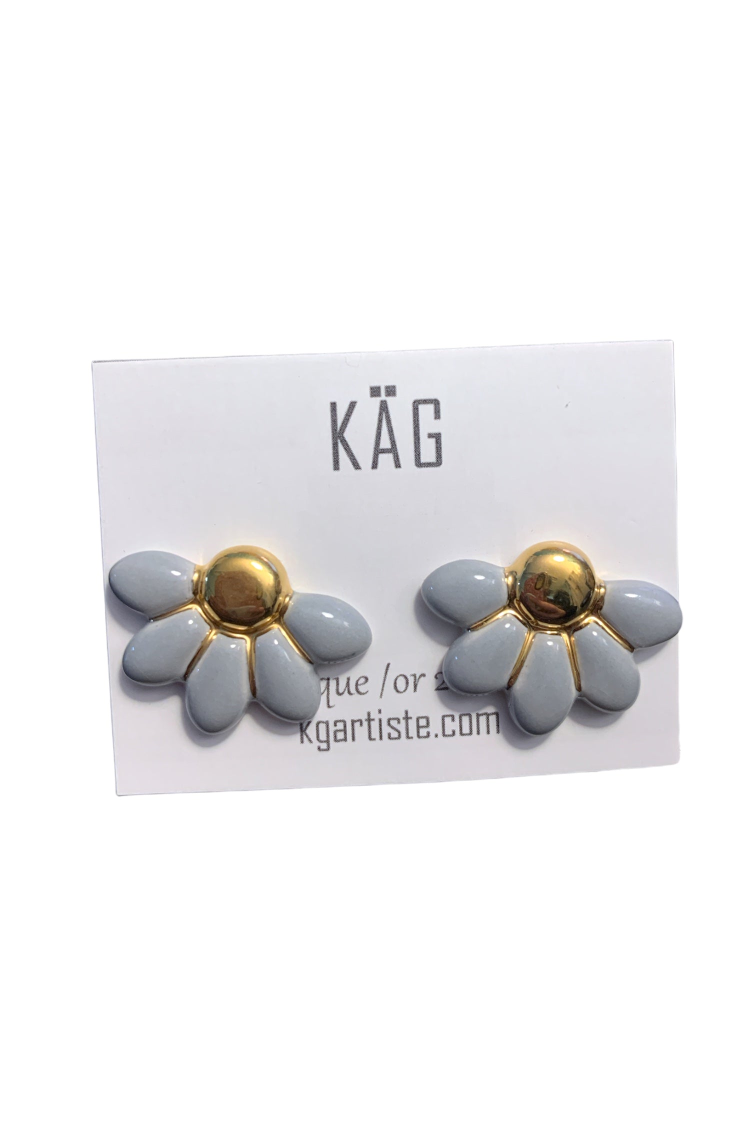 Ceramic Daisy Earrings