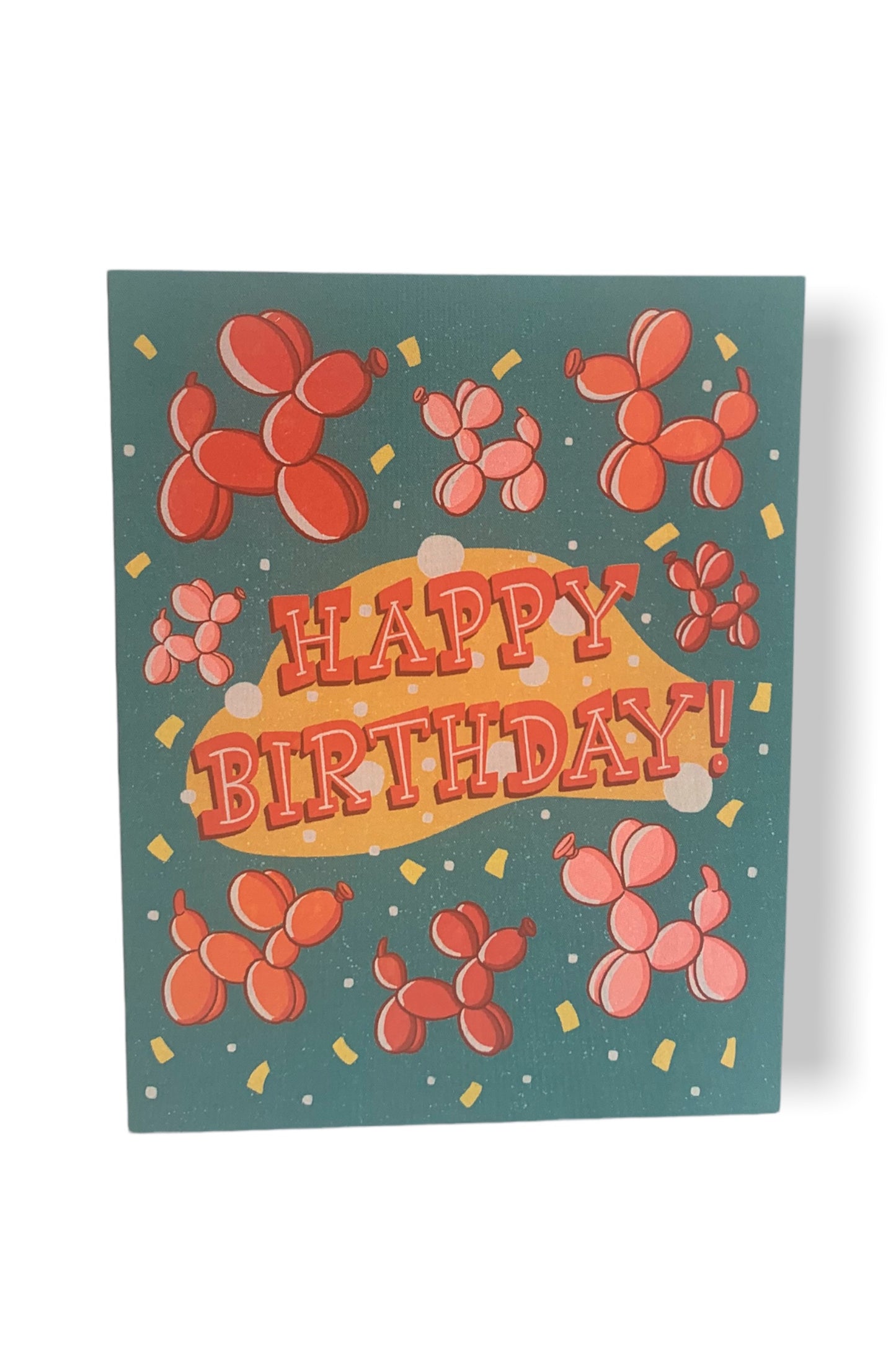 Balloon Animal Birthday Card