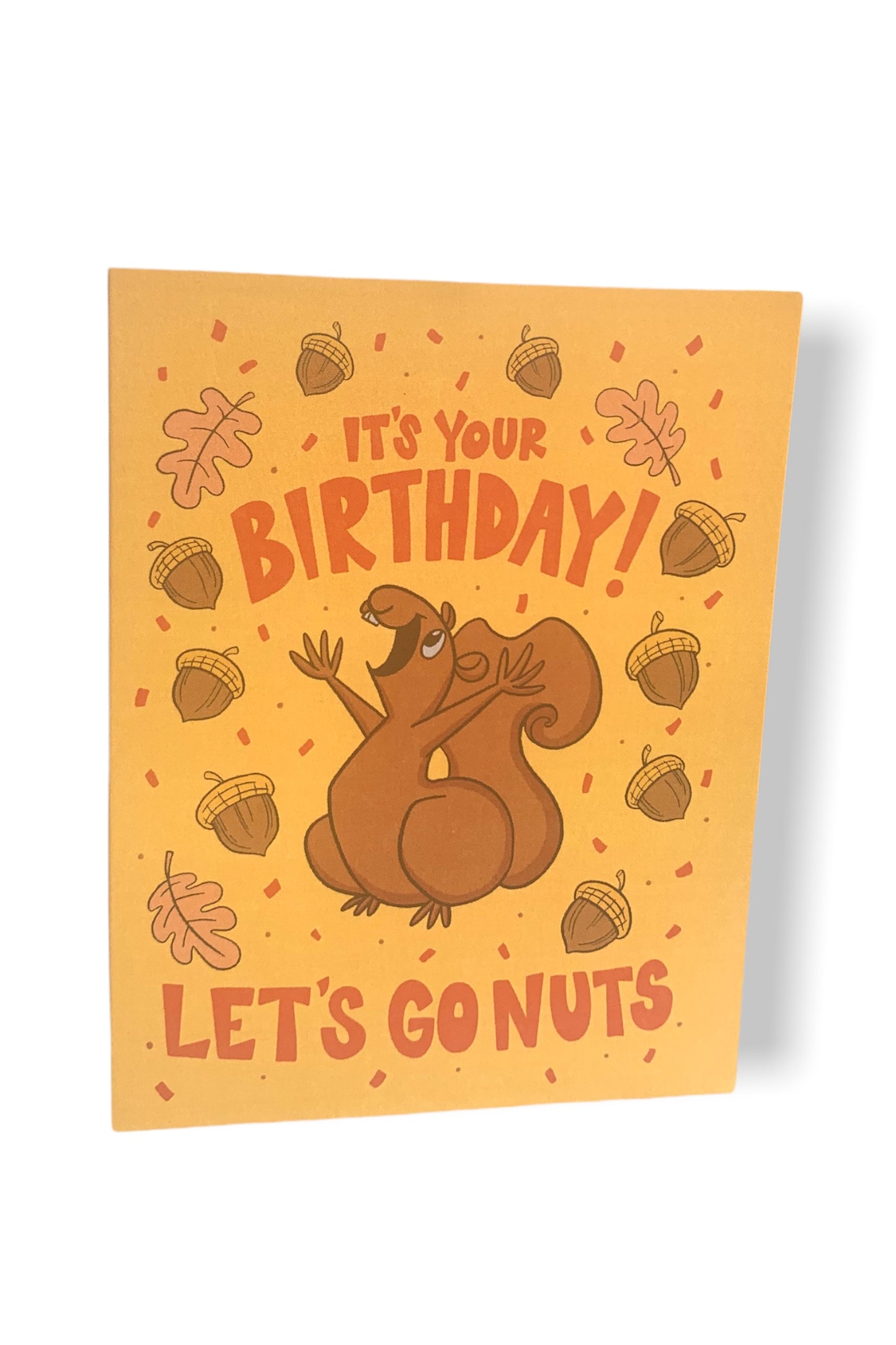 Squirrel Birthday Card