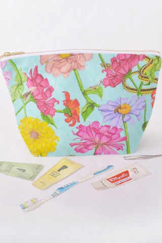 Gold and Ginger Toiletry Pouch