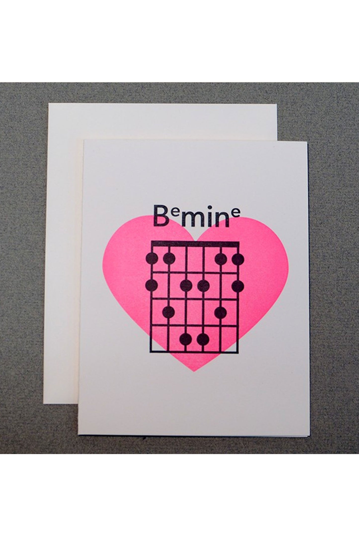 Guitar Chord Be Mine Inkwell Originals Card