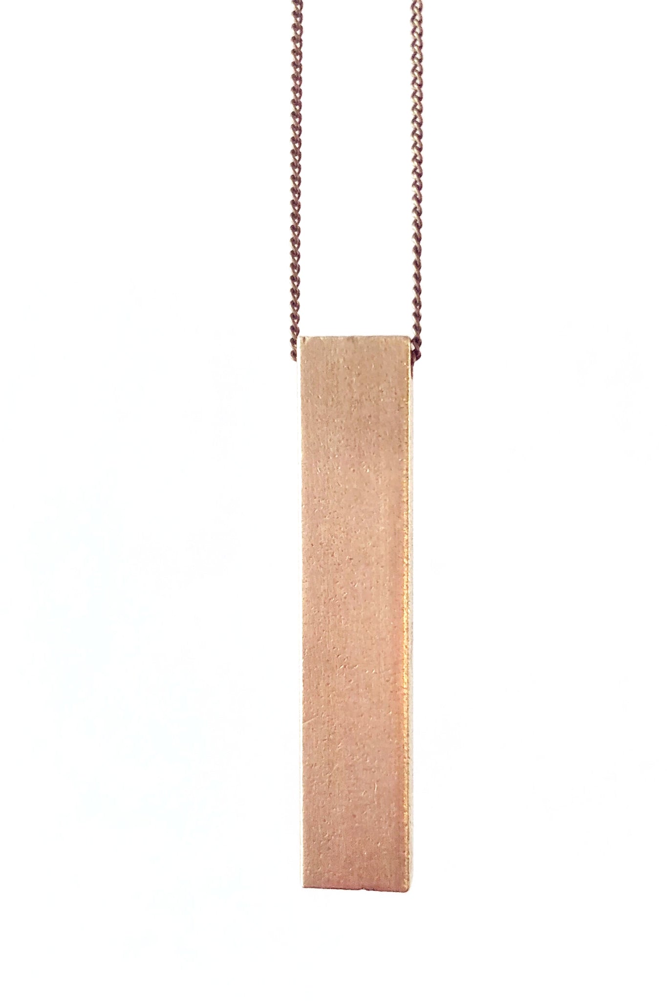 Blast Long Necklace - Vertical