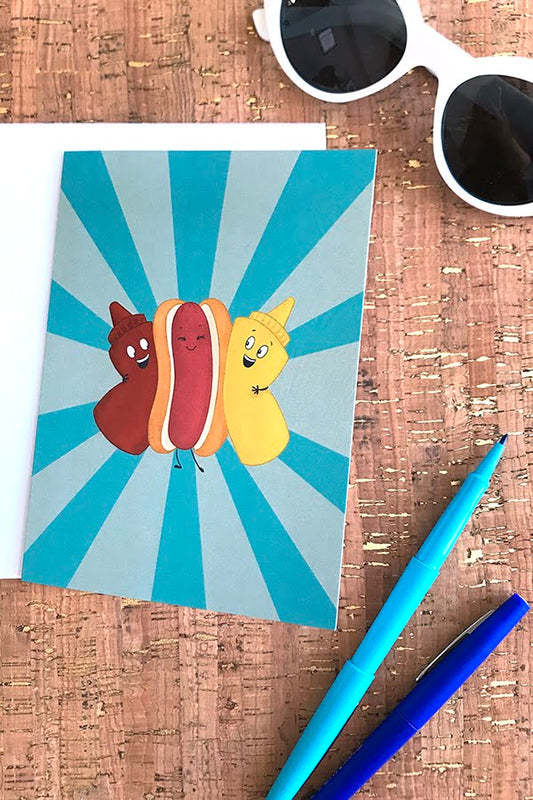 Hot Dog Cards