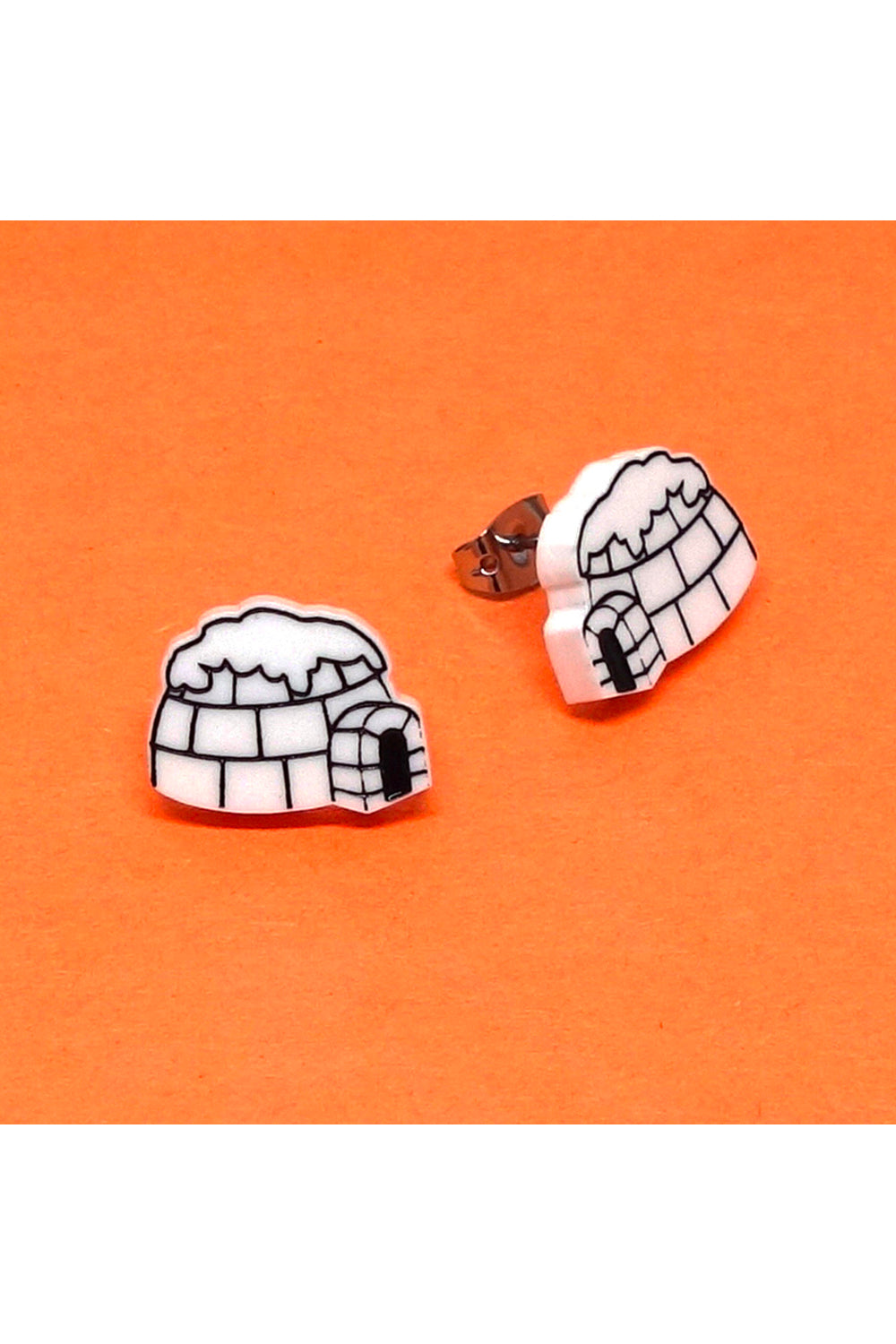 Lili0642 Igloo Acrylic Creations Lilipop Studs