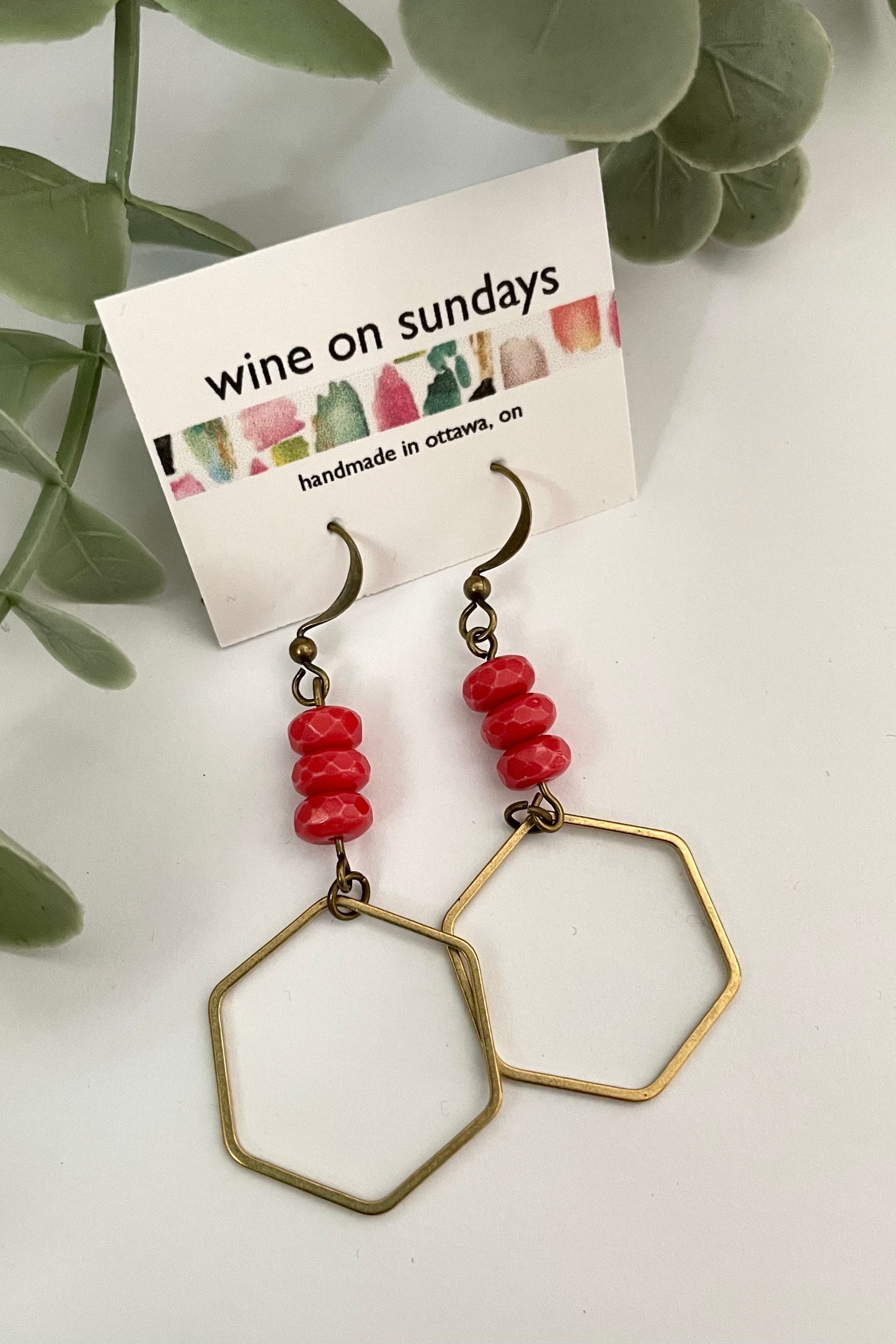 Melissa Hex Earrings