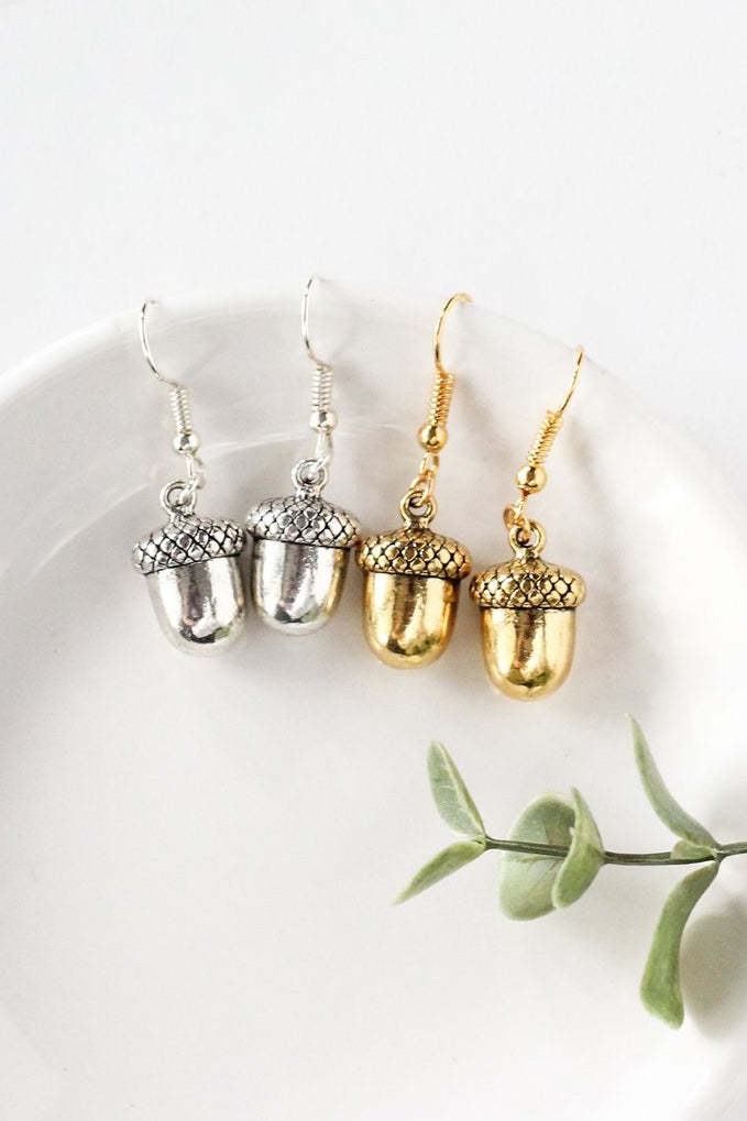 Acorn Earrings