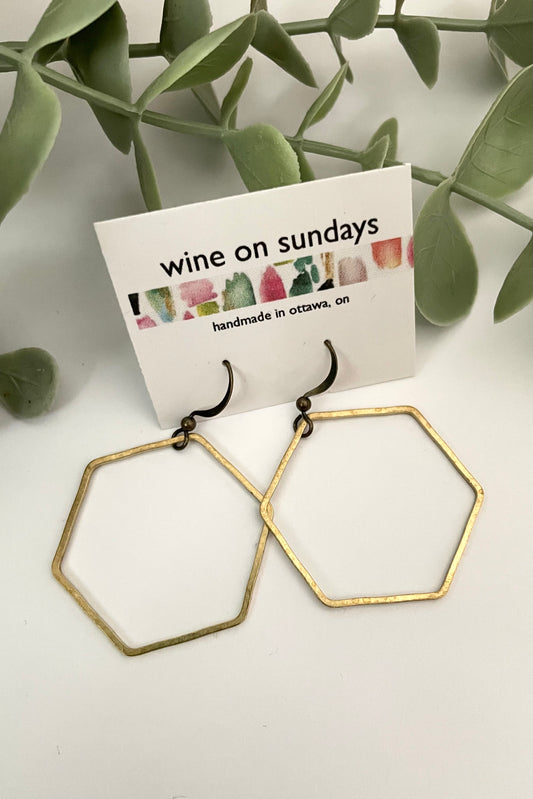 Emma Hex Earrings