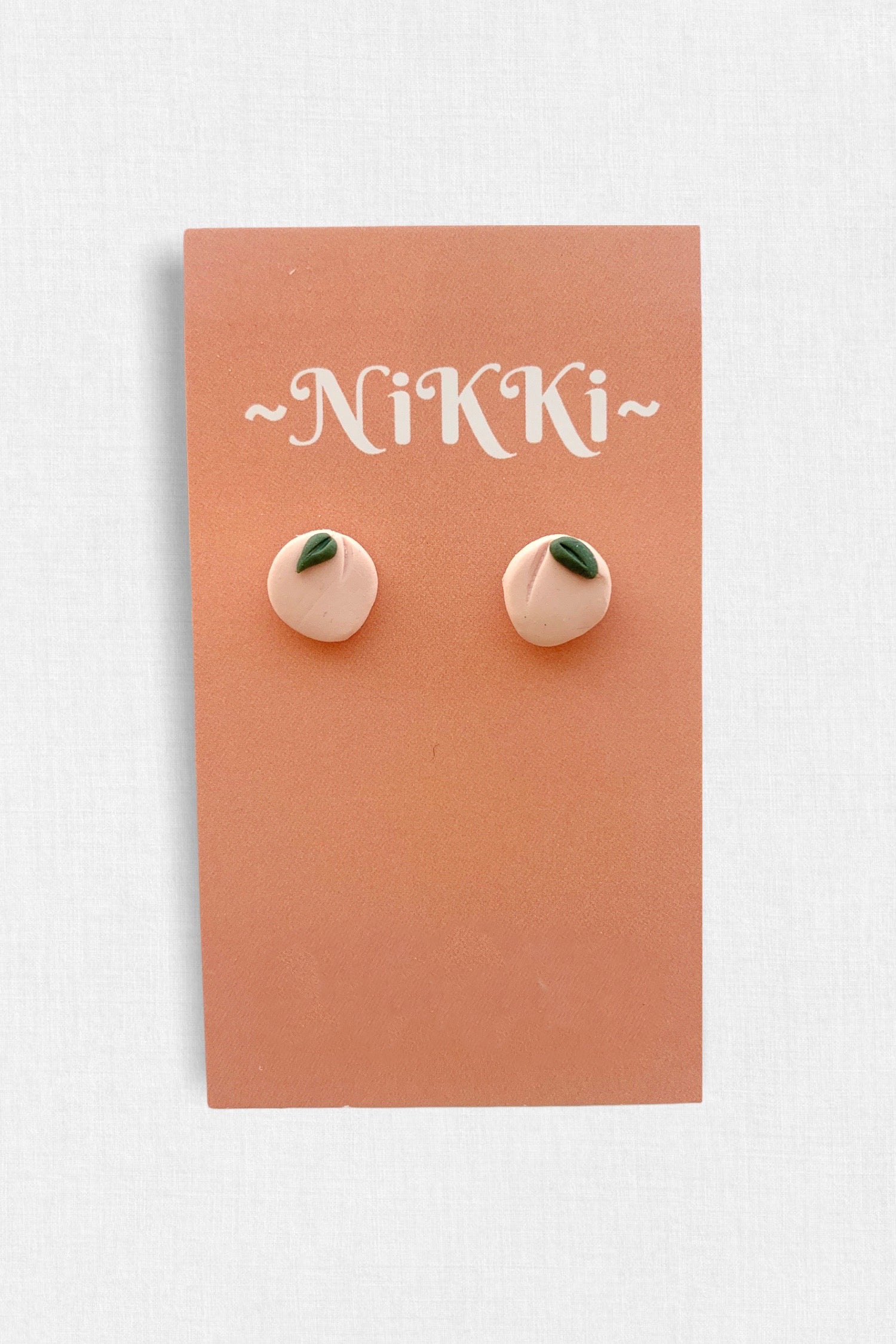 Peach Earrings