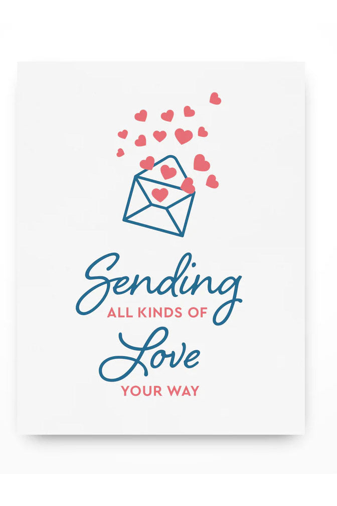 Sending All Kinds of Love Your Way Inkwell Originals Card